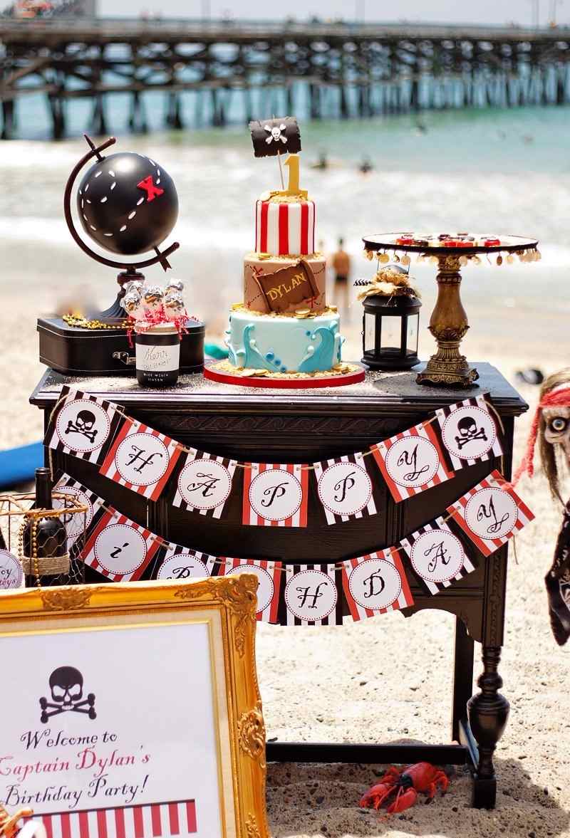 Fiesta pirata: 60 ideas de decoración y fotos del tema